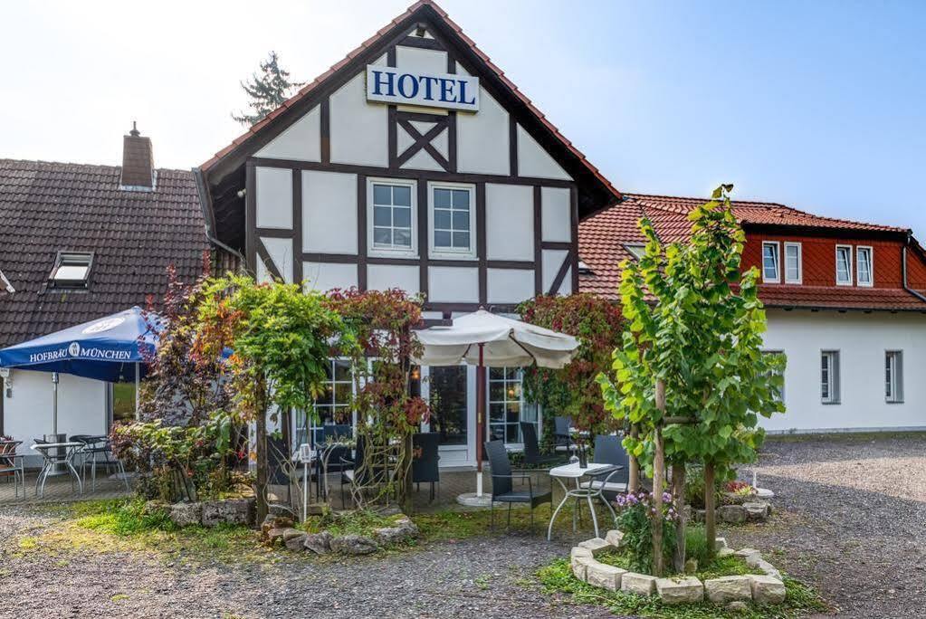Hotel Weisse Muehle Breitenworbis Exterior foto